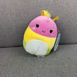 Squishmallows Cornelia the Rainbow Caterpillar 5"